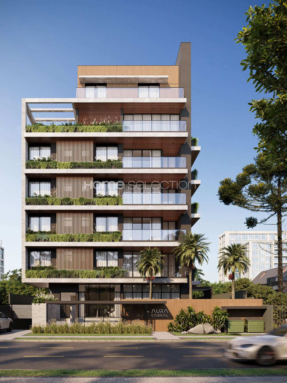 Apartamento Garden de luxo à venda no Cabral, em Curitiba, com 3 suítes, 363,31m² e 2 vagas de garagem - Home Selection Negócios Imobiliários